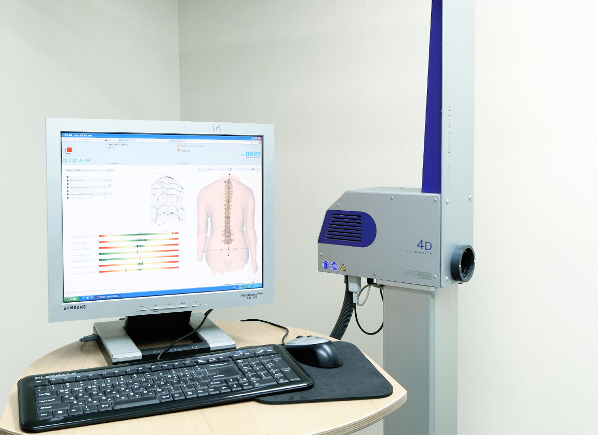 3차원 척추 입체 영상검사기